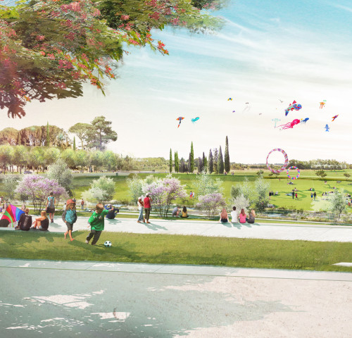 Visuel Cambacérès Facade Sud 