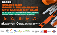 Rencontre Acheteurs Fournisseurs de la filière BTP durable