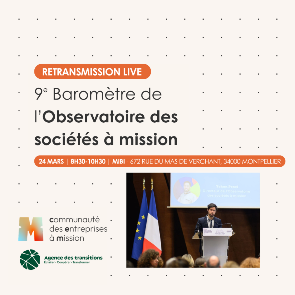 9e Baromètre de l'Observatoire des sociétés à mission