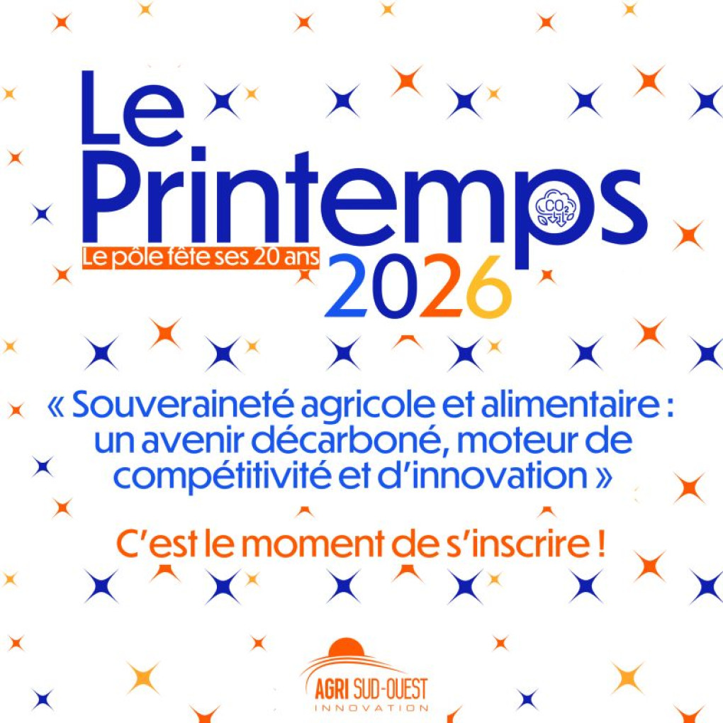 Printemps d'Agri Sud-Ouest innovation 2026 